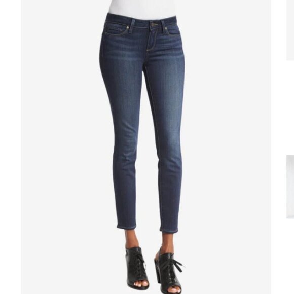 Paige Verdugo Skinny Ankle Blue Jean in Nottingham Size 27 - Picture 1 of 13